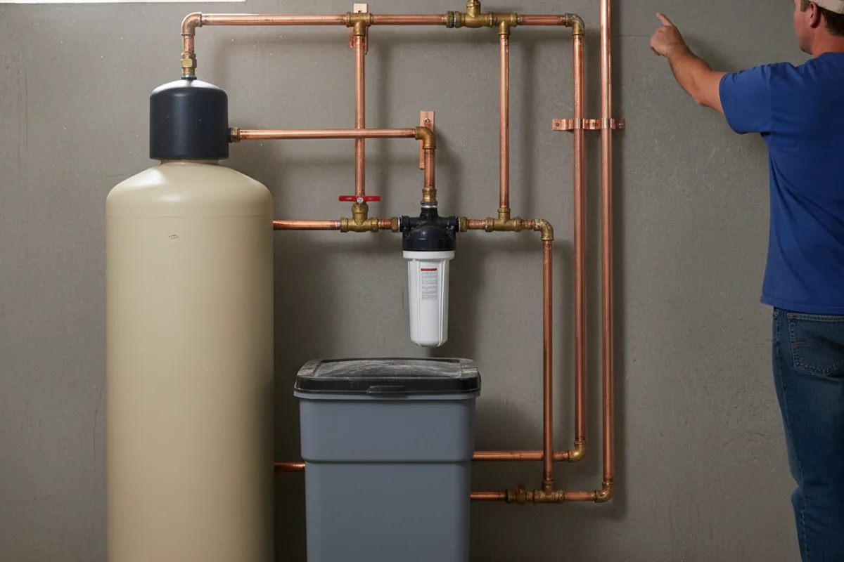 Whole-house water treatment system installed in Lewiston